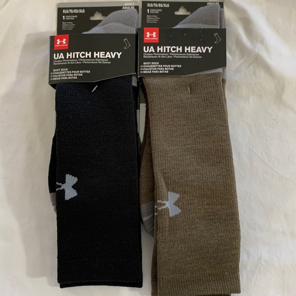 Mens Under Armour Heavy Boot Sock